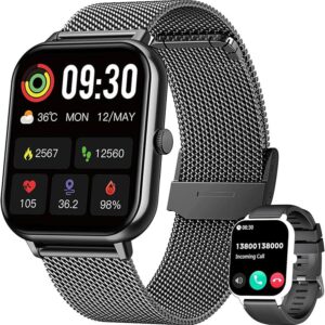 Smart Watch For Android IOS Watches 1.83inch HD Display Bluetooth Call Message Alert Music Sports Mode Smartwatch Men Women Gift
