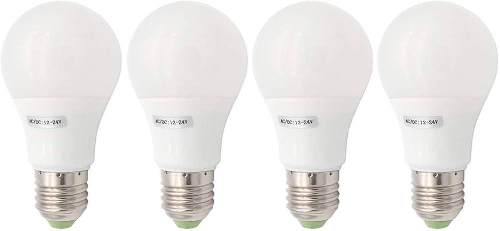 5Pieces Light Bulb LED E27-5W-Cool White Light